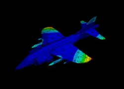 Modal Analysis of a Fighter Jet (Harrier-Inspired)