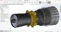 Modern Jet Engine