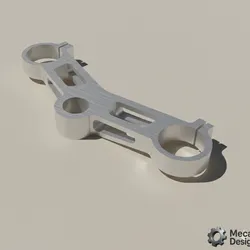 Motorcycle fork tees