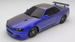 Nissan GTR R34 3D model
