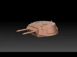 Panzer 1 Tank Turret 3D print model