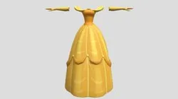 Princess Belle Yellow Clothes