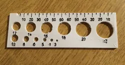 Screw Gauge for Metric Screws by EddyMI3D | Download free STL model | Printables.com