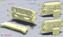 Vehicles & Machinery STL Descărcare - Tiger tank Early Production For Taillights_C.(STL-16) - Aboolld1688