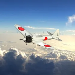 A6M Mitsubishi Zero Model 52 Fighter Plane