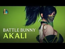 Bunny Akali - Game Ready Low-poly 3D model