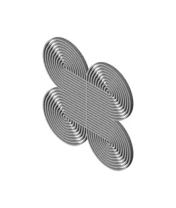 Concentric Circles 2 Retro Coaster