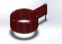 Corrugated Cookie Cutter (Folded Dipole) Halo 10m Antenna