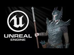 Elf Knight Low-poly 3D model