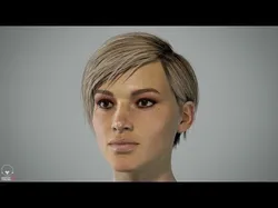Female Head - Ana - Gen2  3D model