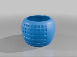 Flower Pot inspired by Chess board pattern or design