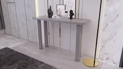 Foyer console table