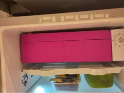Fridge freezer door
