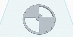 Gratis Tools & Spare Parts STL indir - Grill Air Inlet Disk - JFire007