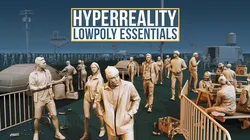 Hyperrealistic Lowpoly Essentials Low-poly 3D model