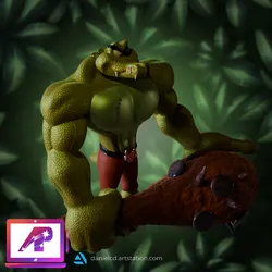 Klubba DKC2 3D Print Model in Figurines 529807