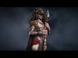 Maya Warrior Low-poly 3D model