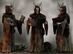 Occult Shaman Low-poly 3D model