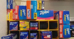 Pantry Shelf Foil Organizer by fixumdude | Download free STL model | Printables.com