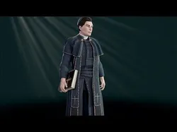 Priest Low-poly 3D model