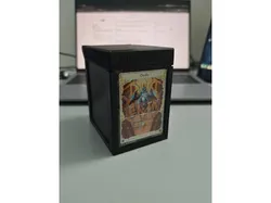 Print in place deckbox with snapping lid and dice tray