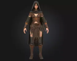 Rogue Adventurer  Silent Steps Sharp Intent 3D model