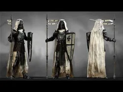 Teutonic Knight Low-poly 3D model