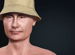 Vladimir Putin Character Low-poly 3D model