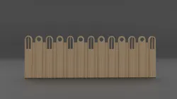 Wall side pattern