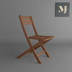 Wooden chairA chair for modern rooms and offices