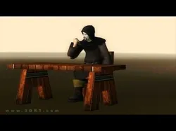 3DRT - Peasants Construction Kit Low-poly 3D model