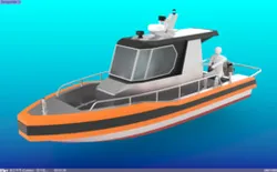 8M ALUMINUM BOAT