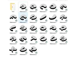 Alphabet Letters - Matemaise Font
