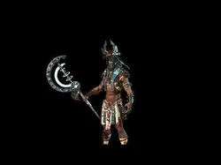 anubis warrior Low-poly 3D model