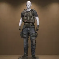 Bravo S Outfit for Genesis 9 3D model