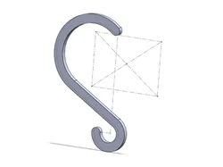 Christmas stocking hook