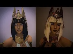 Cleopatra Princess of Egypt - Game Ready Character Low-poly 3D model