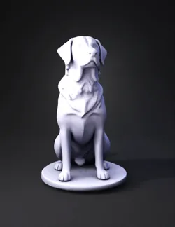 Create a highly detailed 3D printable sculpture of a sitting female cr