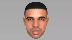 Drake nba head 3D model