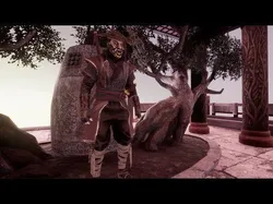 Fallen Samurai Low-poly 3D model