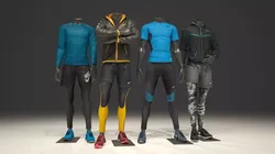 Man mannequin Nike pack 1 3D model