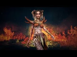 Maya Priestess Low-poly 3D model