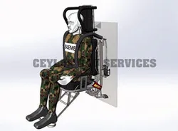 Mine Blast Attenuating Seat For Armed Passenger Vehicle
