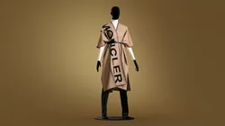 Moncler Wool Poncho Camel v2 3D model