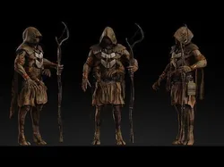 Native Alien Low-poly 3D model