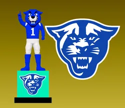 NCAA - Georgia State Panthers football mascot statue 3D Print Model in Sculpture 531257