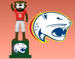 NCAA - South Alabama Jaguars mascot statue - 3d Print 3D Print Model in Sculpture 531348