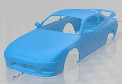 Nissan 240 SX Silvia S15 1999 Printable Body Car 3D Print Model in Automotive 531162