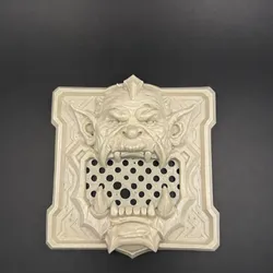 Orc Maw Vent Grill Decor