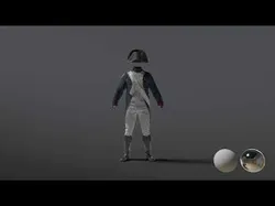 SOLDIER French NAPOLEON 3D model